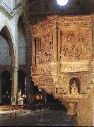 DIANA, Benedetto Pulpit oil painting on canvas